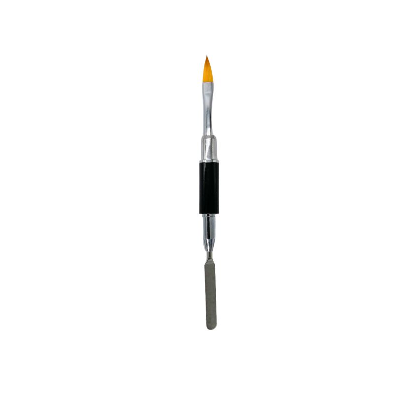 PINCELES NEGRO POLYGEL CON ESPATULA