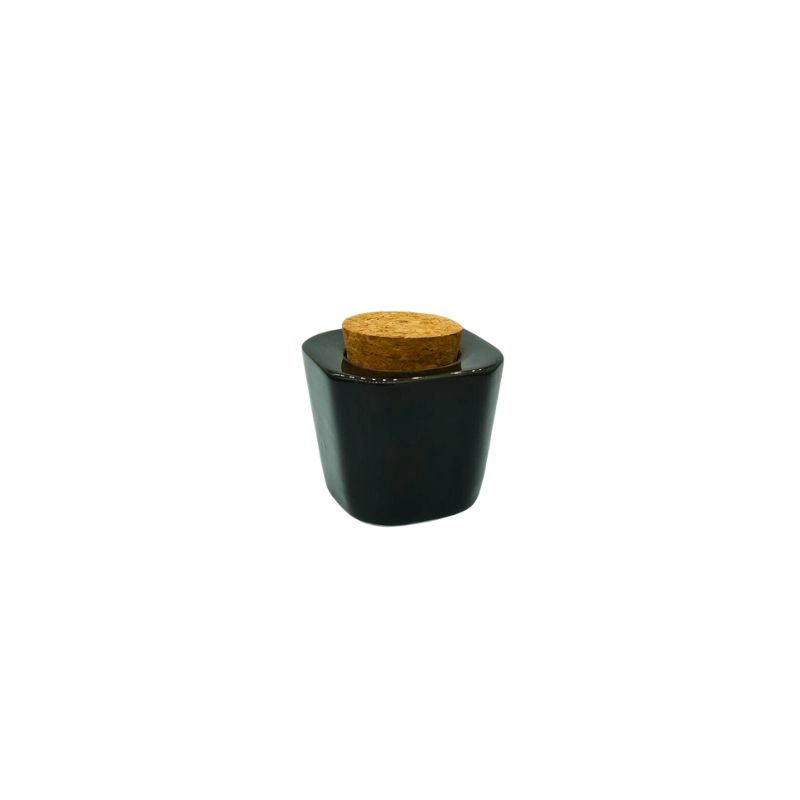 VASO CERAMICA BLANCO O NEGRO