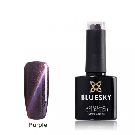 BLUESKY cat eye coat purple