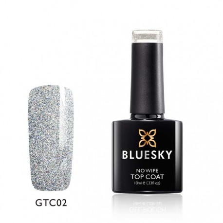 Top coat No Wipe Glitter GTC 02